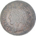 Moneta, Francia, Louis XIII, Double Tournois, 1642, La Rochelle, MB+, Rame