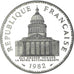 Moneta, Francia, Panthéon, 100 Francs, 1982, Monnaie de Paris, Piéfort, FDC