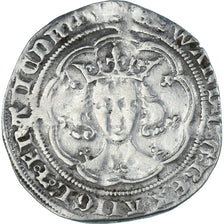 Munten, Groot Bretagne, Edward III, Gros, 1327-1377, London, FR+, Zilver