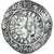 Moeda, França, Flanders, Louis II de Mâle, Gros, 1346-1384, VF(30-35), Prata