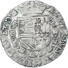 Moneda, Países Bajos españoles, Albert & Isabella, 1/4 Réal, 1604, Bruges