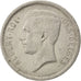 Moneta, Belgia, 5 Francs, 5 Frank, 1933, EF(40-45), Nikiel, KM:97.1
