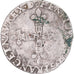 Moneta, Francja, Henri IV, 1/4 Ecu de Béarn, 1596, Morlaas, VF(30-35), Srebro