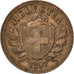 Coin, Switzerland, 2 Rappen, 1897, Bern, AU(50-53), Bronze, KM:4.2