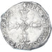 Moeda, França, Henri IV, 1/4 Ecu, 1603, Bayonne, EF(40-45), Prata, Gadoury:597