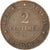 Moneta, Francia, Cérès, 2 Centimes, 1882, Paris, BB, Bronzo, KM:827.1