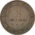 Moneta, Francja, Cérès, 2 Centimes, 1883, Paris, AU(50-53), Bronze, KM:827.1