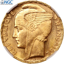 Moneta, Francia, Bazor, 100 Francs, 1935, Paris, NGC, MS64, SPL+, Oro, KM:880