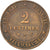 Monnaie, France, Cérès, 2 Centimes, 1887, Paris, TTB+, Bronze, KM:827.1