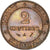 Moneta, Francja, Cérès, 2 Centimes, 1888, Paris, AU(55-58), Bronze, KM:827.1