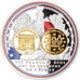 Francja, Medal, Adieu au Franc, 500 Francs Arc de Triomphe de l'Etoile, 2016