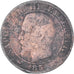 Moneta, Francja, Napoleon III, 5 Centimes, 1854, Strasbourg, VF(20-25), Miedź