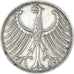 Moeda, ALEMANHA - REPÚBLICA FEDERAL, 5 Mark, 1951, Stuttgart, AU(50-53), Prata