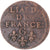 Moneda, Francia, Louis XIV, Liard, 1656, Poitiers, BC+, Cobre, KM:192.7