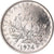 Coin, France, Semeuse, 5 Francs, 1974, Paris, série FDC, MS(65-70), Nickel Clad