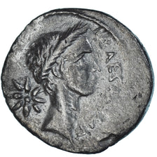 Moneta, Julius Caesar, Denarius, January-February 44 BC, Rome, BB+, Argento