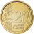 VATICAN CITY, Pape Benoit XVI, 20 Euro Cent, 2012, Rome, MS(63), Brass, KM:386