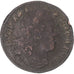 Coin, German States, LORRAINE, Leopold Joseph, Liard, 1728, Nancy, VF(30-35)