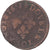 Moeda, França, Louis XIII, Double Tournois, 1638, La Rochelle, VF(20-25)