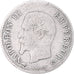 Moeda, França, Napoleon III, 20 Centimes, Paris, VF(30-35), Prata, Gadoury:305
