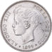 Moneta, Spagna, Alfonso XIII, 5 Pesetas, 1899, Madrid, SPL, Argento, KM:707