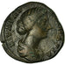 Moneda, Faustina II, Sestercio, Roma, BC+, Bronce, RIC:1716