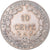 Munten, FRANS INDO-CHINA, 10 Cents, 1929, Paris, ZF, Zilver, KM:16.1