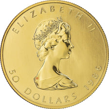 Monnaie, Canada, Elizabeth II, 50 Dollars, 1986, Royal Canadian Mint, Ottawa