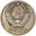 Munten, Rusland, 15 Kopeks, 1961, FR+, Copper-Nickel-Zinc, KM:131