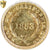 Monnaie, États-Unis, Coronet Head, Half Dollar, 1853, California Gold, PCGS