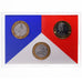 Coin, France, Coffret triptyque 3 x 10 frs., 1989, MDP, FDC, 637/2000