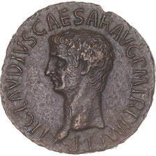 Munten, Claudius, As, 50-54, Rome, FR+, Bronzen, RIC:116