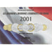 Coin, France, Coffret 1 c. à 20 frs., 2001, Monnaie de Paris, BU, MS(65-70)