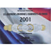 Coin, France, Coffret 1 c. à 20 frs., 2001, Monnaie de Paris, BU, MS(65-70)