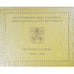 Vatican, Benoît XVI, Coffret 1c. à 2€, 2009, Rome, BU, FDC