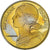 Moeda, França, Marianne, 10 Centimes, 2001, Monnaie de Paris, BE, MS(65-70)