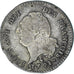 Francia, Louis XVI, 15 sols françois, 1791 / AN 3, Paris, BC+, Plata, KM:604