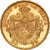 BELGIUM, 20 Francs, 20 Frank, 1874, KM #37, AU(55-58), Gold, 6.46