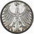 République fédérale allemande, 5 Mark, 1958, Karlsruhe, TTB, Argent