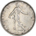 Frankrijk, Semeuse, 5 Francs, 1964, Paris, PR+, Zilver, Gadoury:770