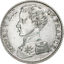 Francia, Henri V, Franc, 1831, Plata, EBC, KM:28.2