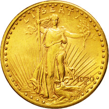 UNITED STATES, Saint-Gaudens, $20, Double Eagle, 1920, U.S. Mint, KM #131,...