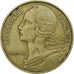 Frankrijk, 20 Centimes, Marianne, 1970, Paris, Aluminum-Bronze, ZF, KM:930