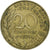 France, 20 Centimes, Marianne, 1971, Paris, Bronze-Aluminium, TTB, KM:930