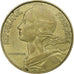 Francia, 20 Centimes, Marianne, 1975, Pessac, Aluminio - bronce, MBC, KM:930