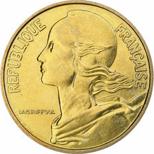 France, 20 Centimes, Marianne, 1968, Paris, Aluminum-Bronze, MS(63), KM:930