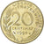 Francia, 20 Centimes, Marianne, 1998, Monnaie de Paris, BE, Aluminio - bronce