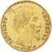 Francia, Napoleon III, 5 Francs, 1854, Paris, tranche lisse, Oro, MBC, KM:783