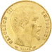 Francia, Napoleon III, 5 Francs, 1854, Paris, tranche lisse, Oro, MBC+, KM:783
