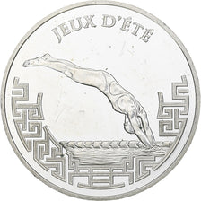 Frankrijk, 1 1/2 Euro, Beijing Olympics, Swimming, 2008, Monnaie de Paris, BE